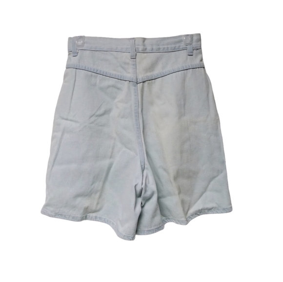 VTG 80s Ease Sport studded denim shorts - Picture 3 of 4